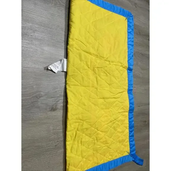 Vintage 1985 Playskool Baby Fold N Go Play Mat Activity Quilt Blanket Tummy Time - Picture 6 of 6